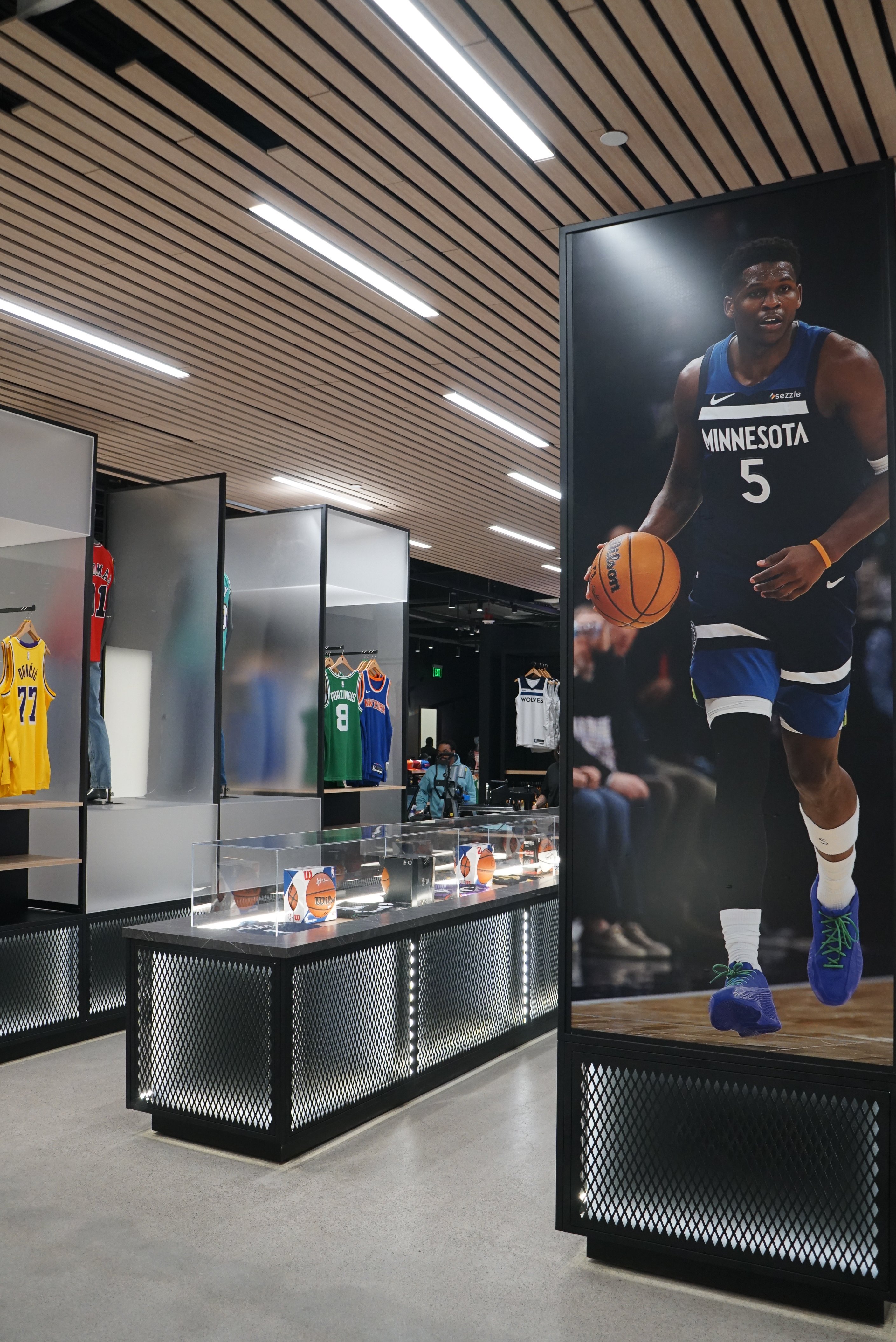 Basketball Players Signage 