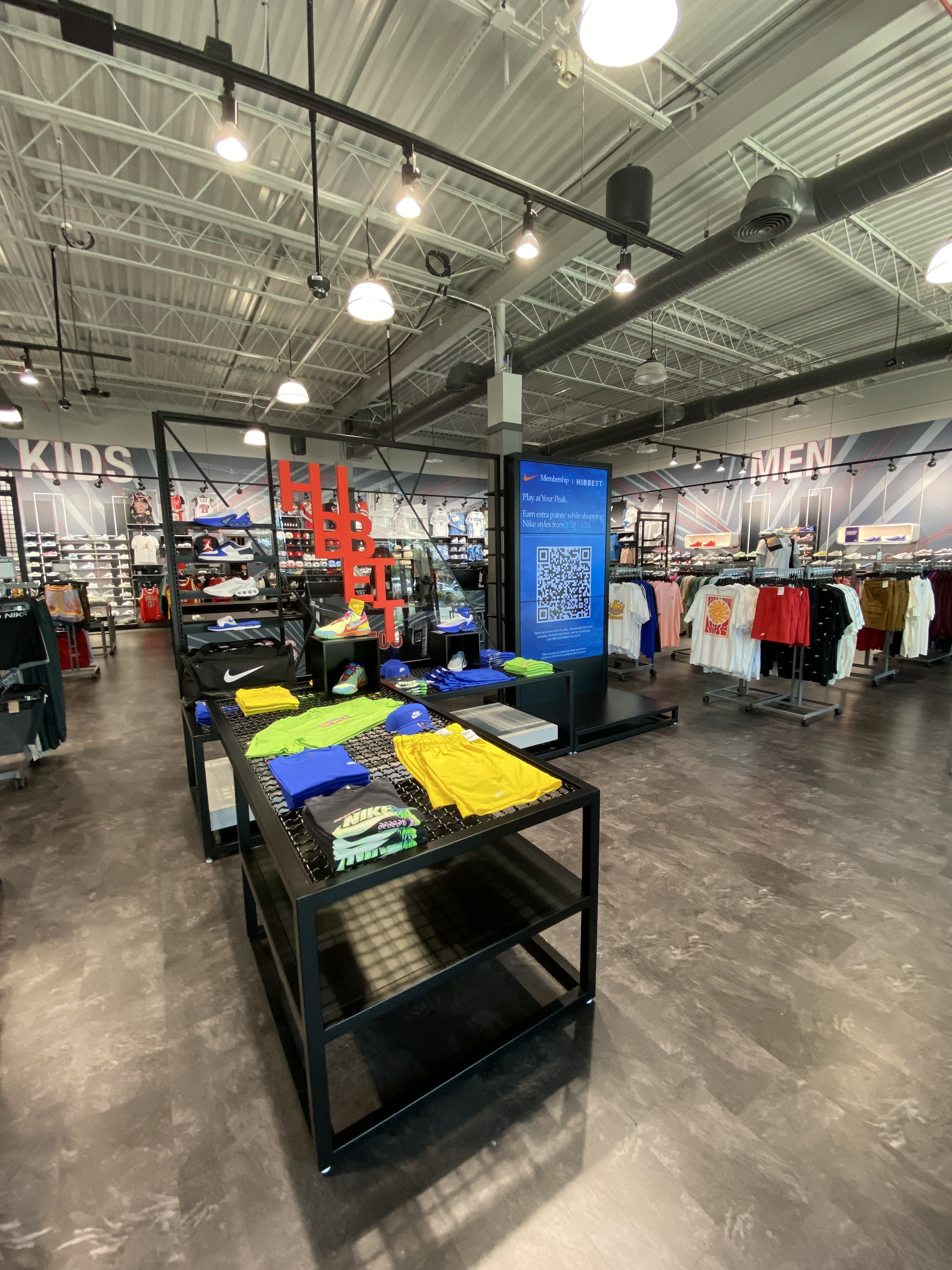 Hibbett 3D Letter Display